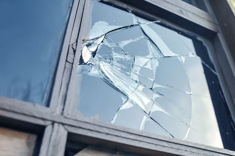 Damaged Cabin Window